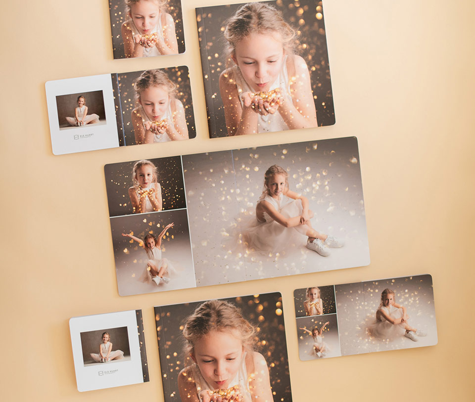 PACK IX - 3 Mini Books 18x18 + 4 Mini Books 10x10